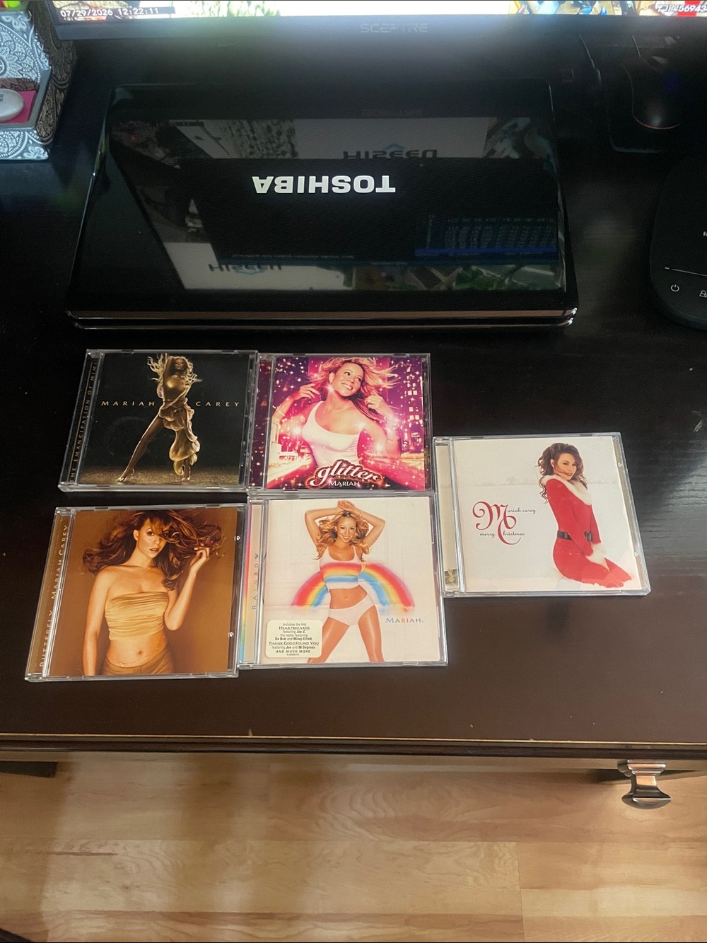 Mariah Carey Five (5) CD Bundle